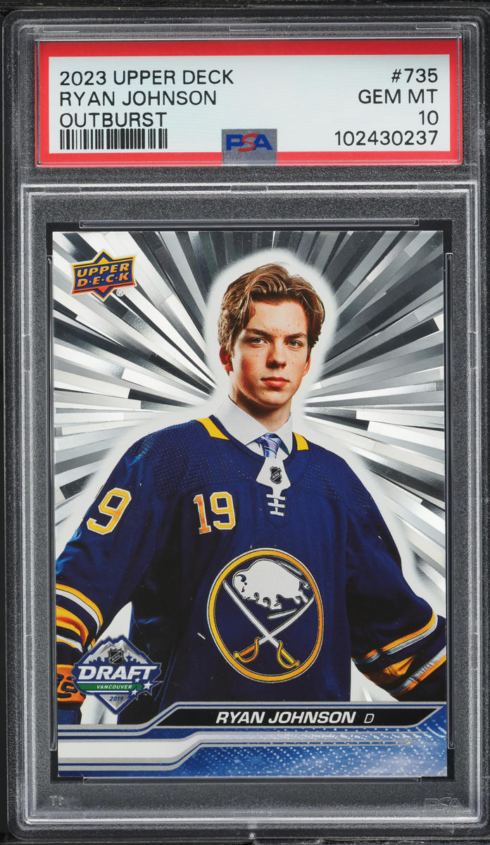 Ryan Johnson #735 2023-24 Upper Deck The Cup Hockey 2023-24 Upper Deck Update
