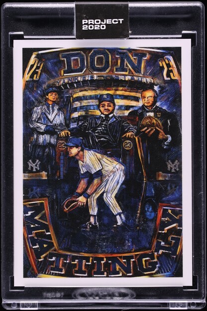 2020 Topps Project 2020 By Andrew Thiele Don Mattingly #118