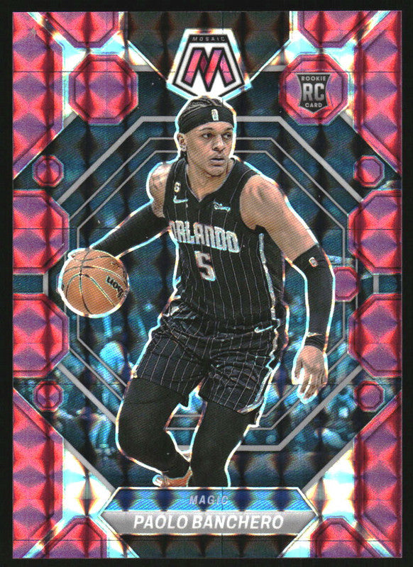 2022-23 Panini Mosaic Pink #231 Paolo Banchero RC /149