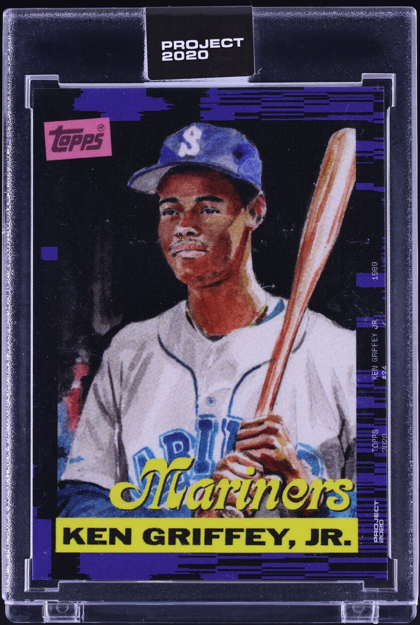 2020 Topps Project 2020 By Jacob Rochester Ken Griffey Jr. #66