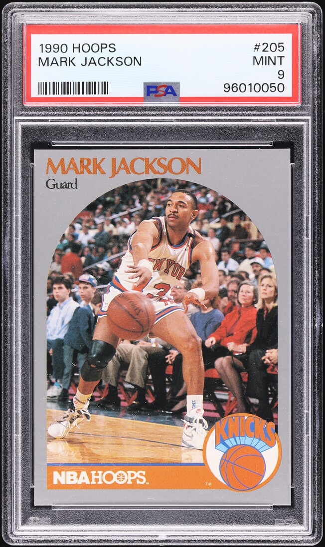 1990 Hoops Mark Jackson #205 PSA 9 MINT