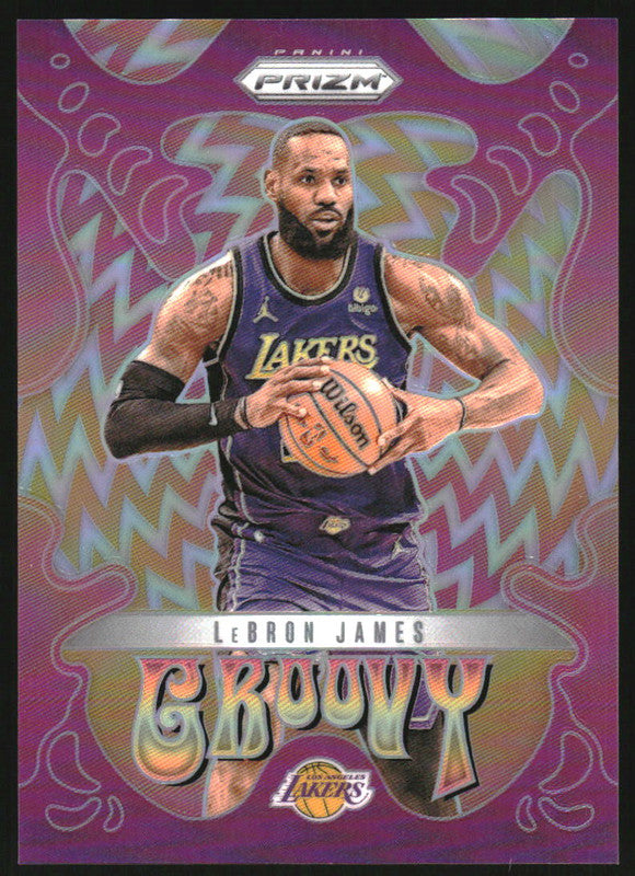 2024-25 Panini Prizm Groovy #3 LeBron James