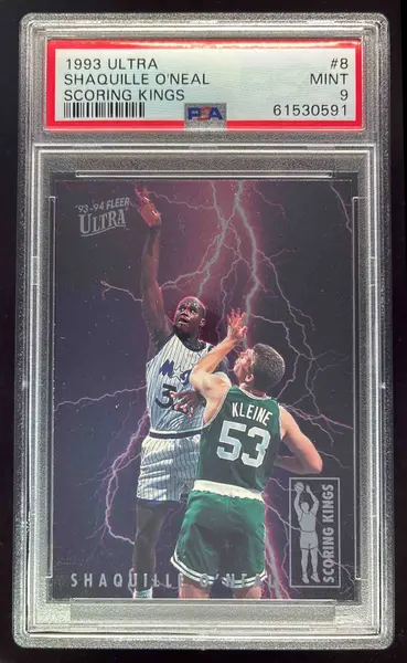1993-94 Fleer Ultra Scoring Kings #8 Shaquille O'Neal PSA 9