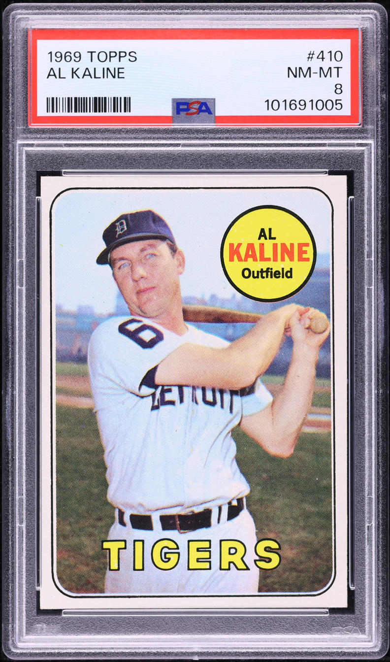 1969 Topps Al Kaline #410 PSA 8 NM-MT