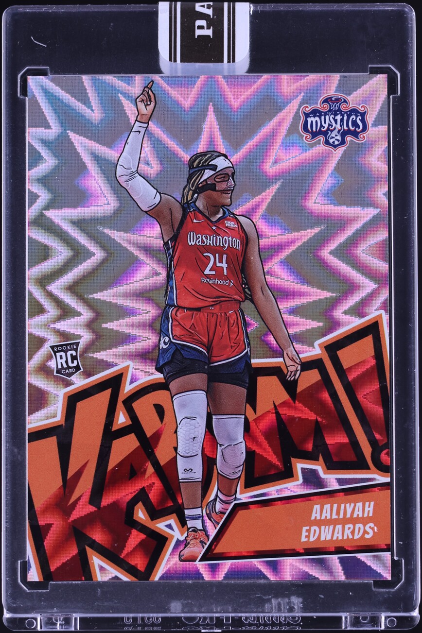 2024 Panini Royalty WNBA Kaboom! Aaliyah Edwards ROOKIE #11