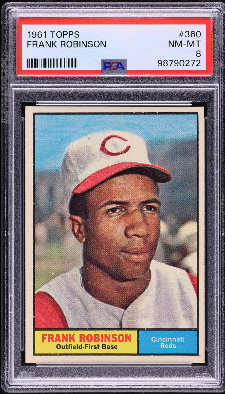 1961 Topps Frank Robinson #360 PSA 8 NM-MT
