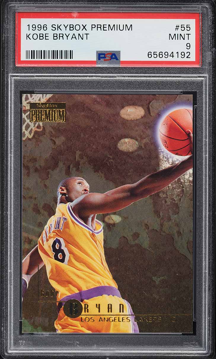 1996 Skybox Premium Kobe Bryant ROOKIE #55 PSA 9 MINT