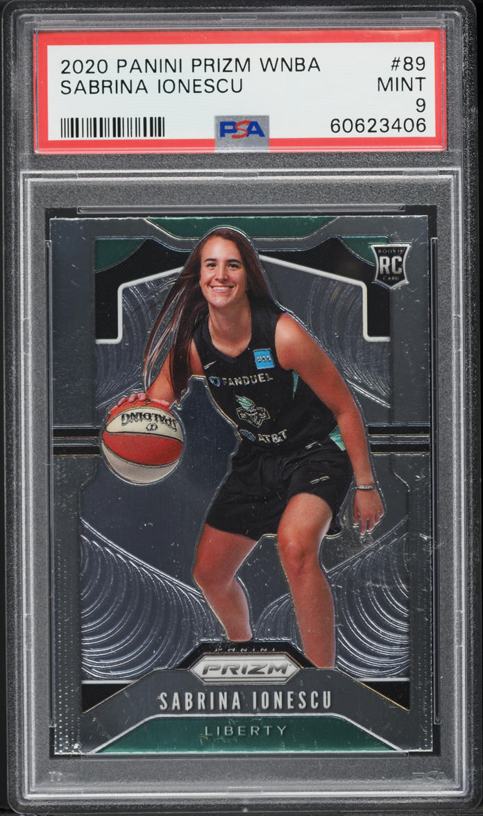 2020 Panini Prizm WNBA Sabrina Ionescu ROOKIE #89 PSA 9 MINT