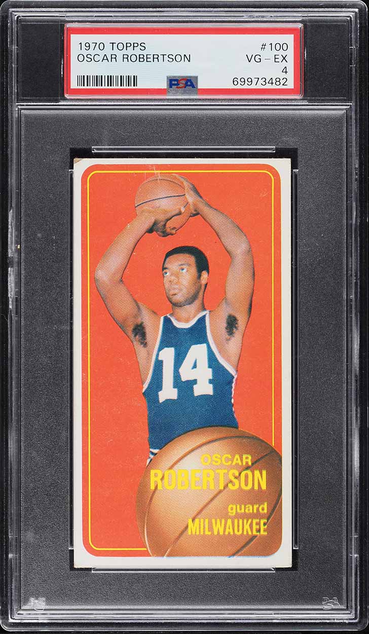 1970 Topps Basketball Oscar Robertson #100 PSA 4 VGEX