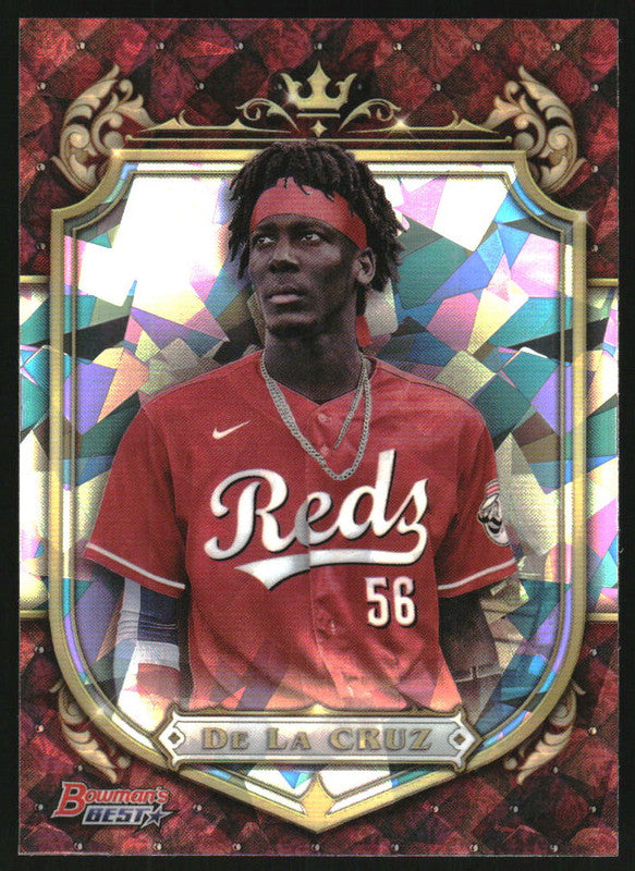 2022 Bowman's Best Prospective Royalty Atomic Refractor #PR-6 Elly De LA Cruz