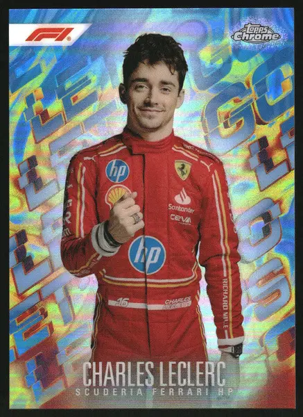 2024 Topps Finest Formula 1 Let's Go #LG-3 Charles Leclerc