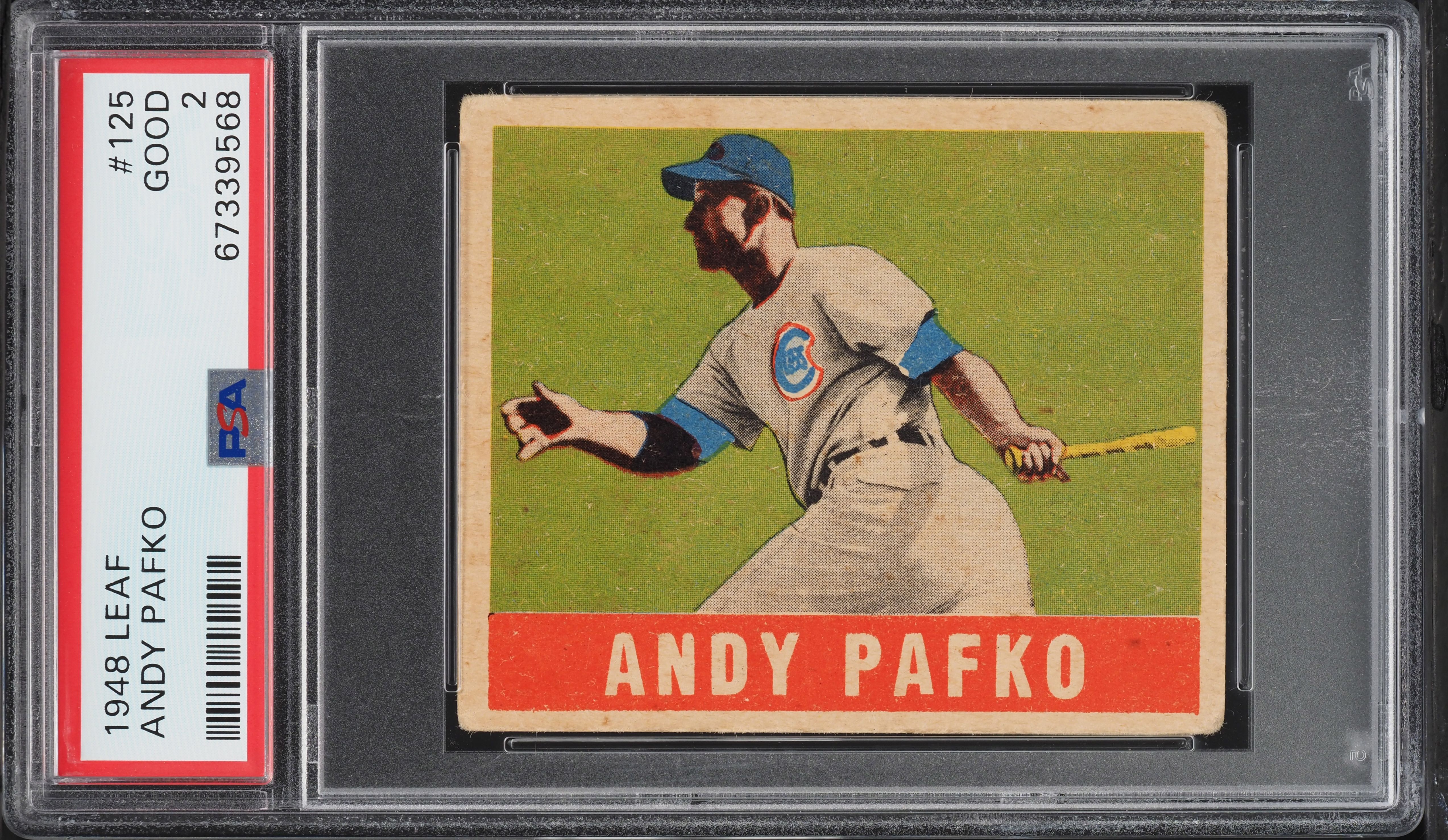 1948 Leaf Andy Pafko #125 PSA 2 GD