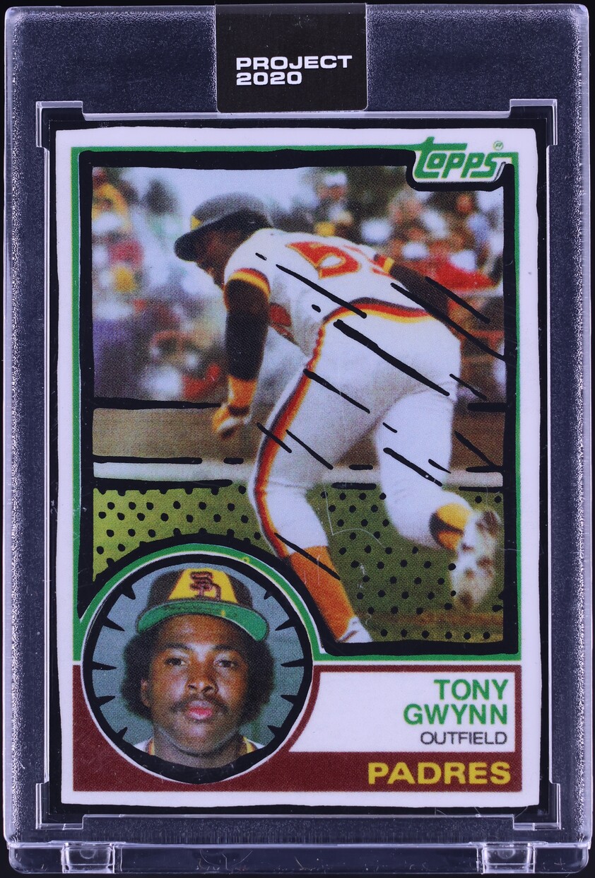 2020 Topps Project 2020 By Joshua Vides Tony Gwynn #64