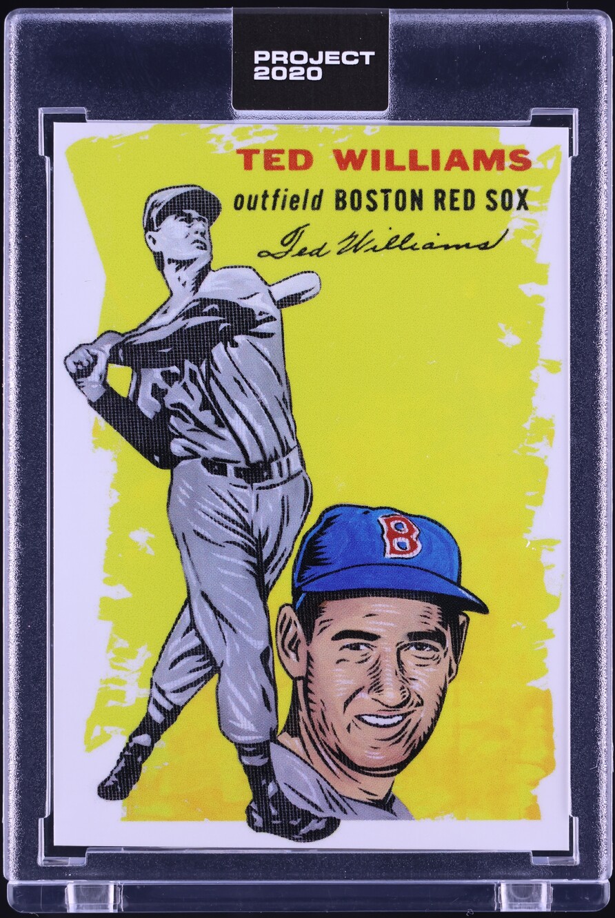 2020 Topps Project 2020 By Blake Jamieson Ted Williams #189