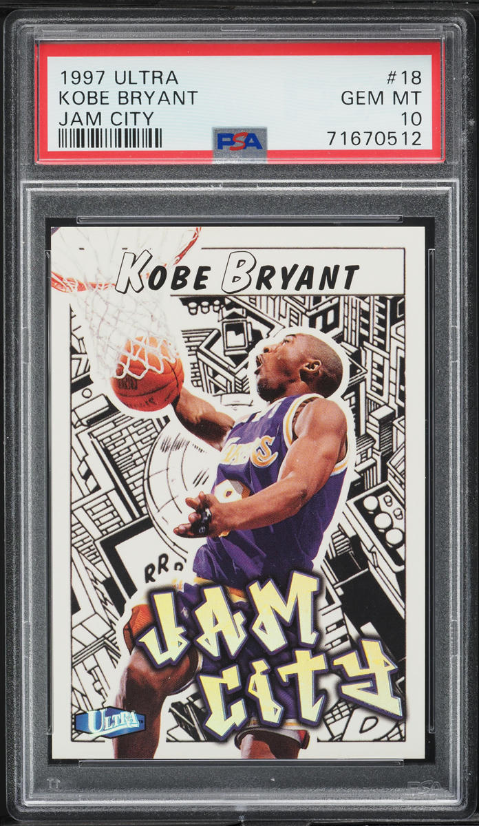 1997 Ultra Jam City Kobe Bryant #18 PSA 10 GEM MINT