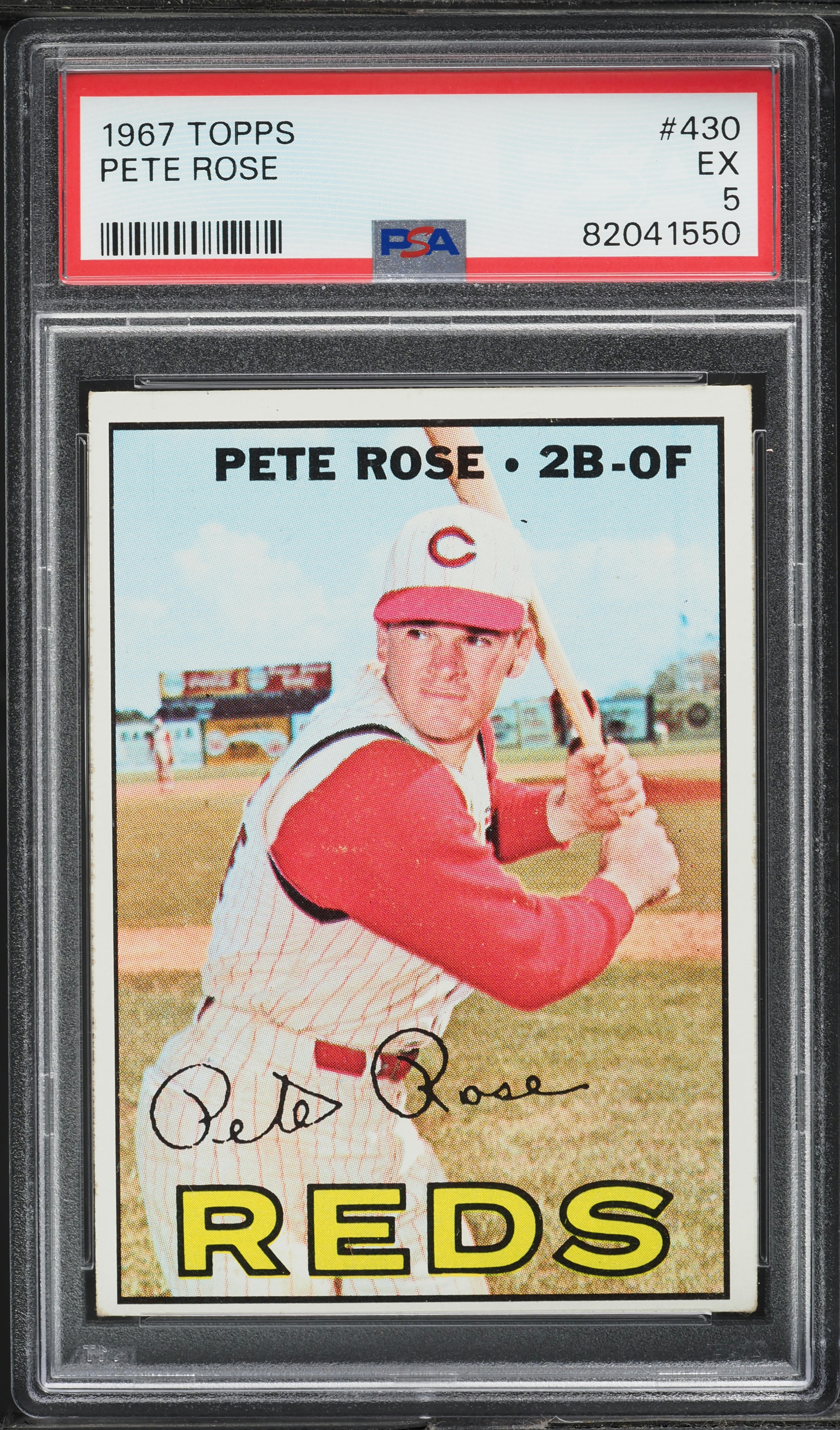1967 Topps Pete Rose #430 PSA 5 EX