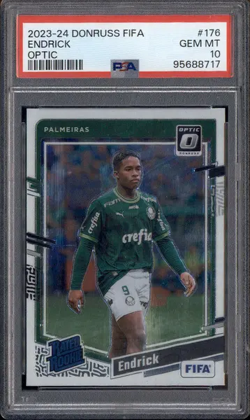2023 Panini Donruss Optic #176 Endrick Rated Rookie PSA 10