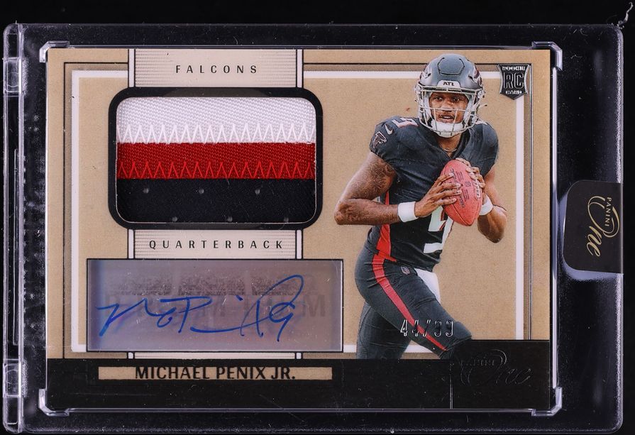 2024 Panini One Premium Michael Penix Jr. ROOKIE PATCH AUTO /99 #102