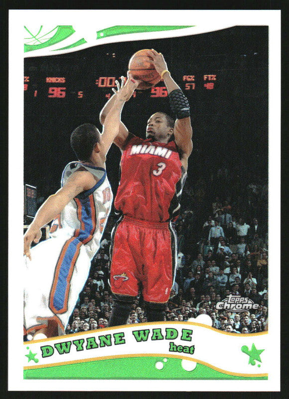 2005-06 Topps Chrome Refractors #51 Dwyane Wade /999