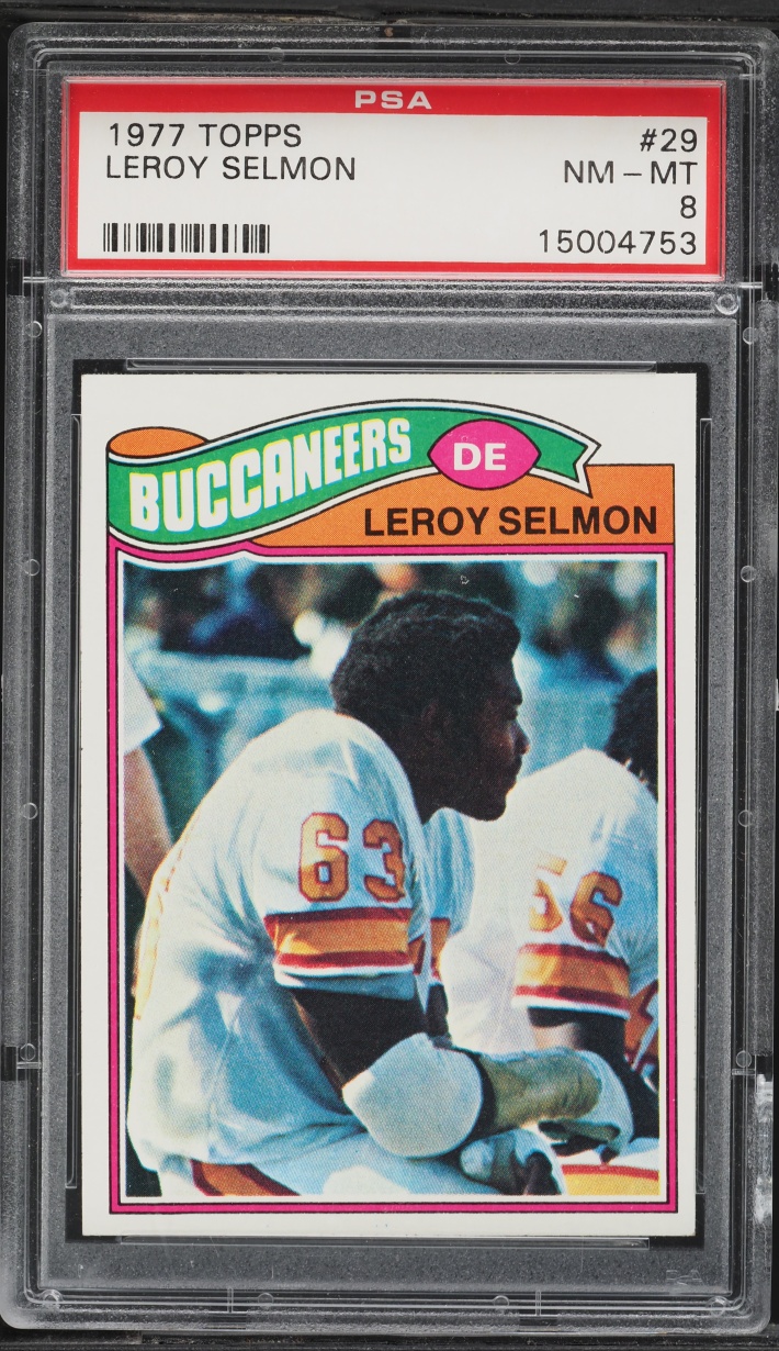 1977 Topps Football Leroy Selmon ROOKIE #29 PSA 8 NM-MT