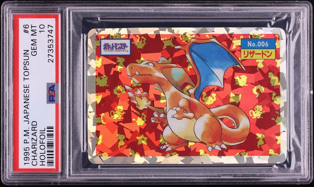 Charizard — Topsun holofoil