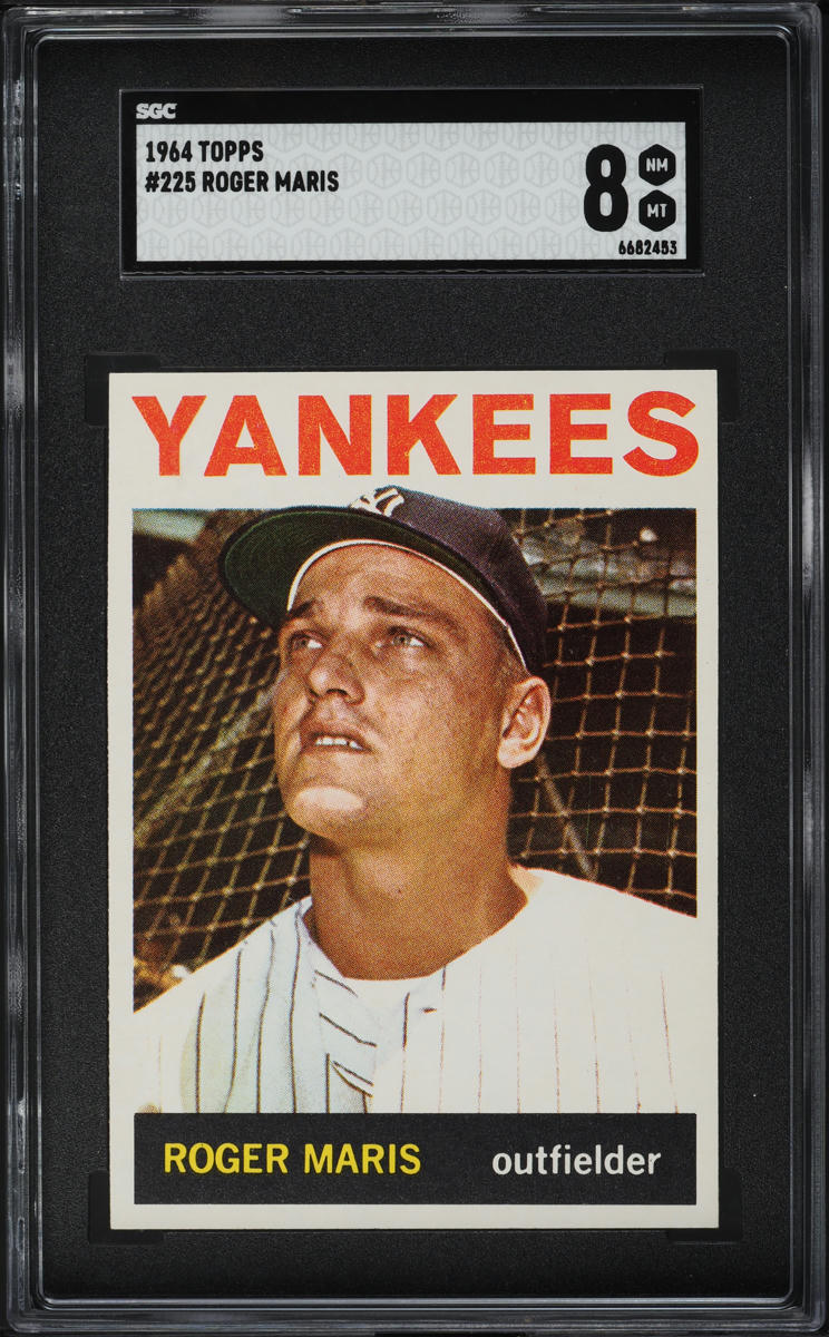 1964 Topps Roger Maris #225 SGC 8 NM-MT