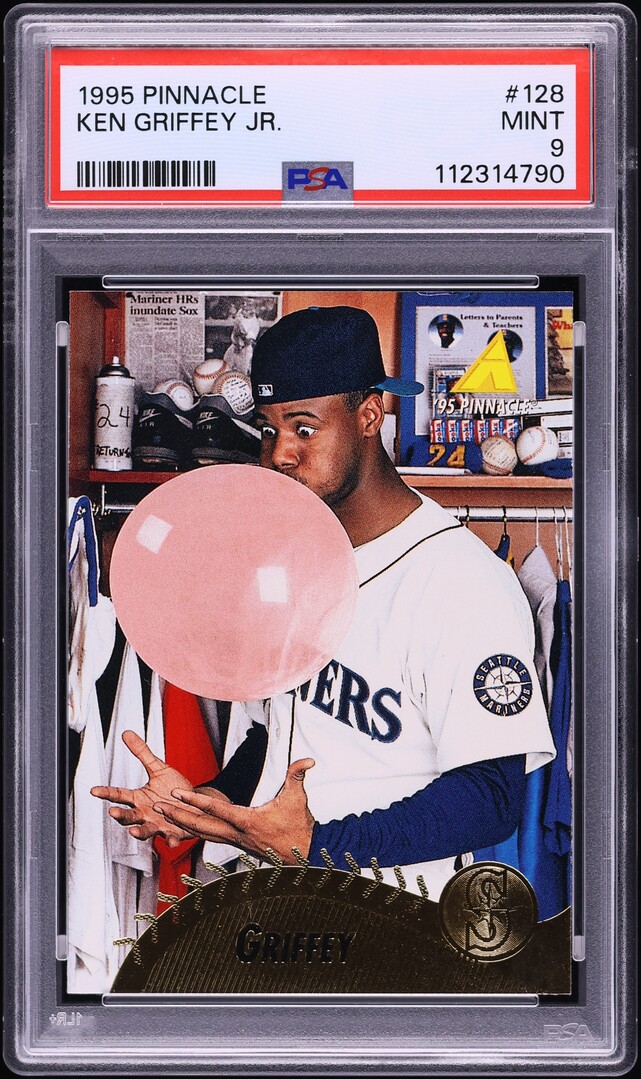 1995 Pinnacle Ken Griffey Jr. #128 PSA 9 MINT