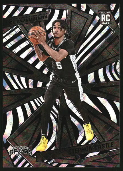 2024-25 Panini Revolution Cosmic #116 Stephon Castle RC /99