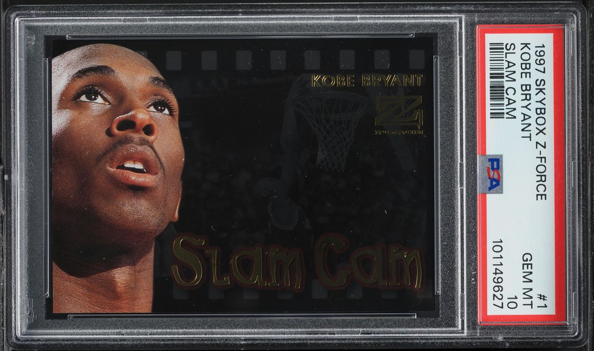 1997 Skybox Z-Force Slam Cam Kobe Bryant #1 PSA 10 GEM MINT