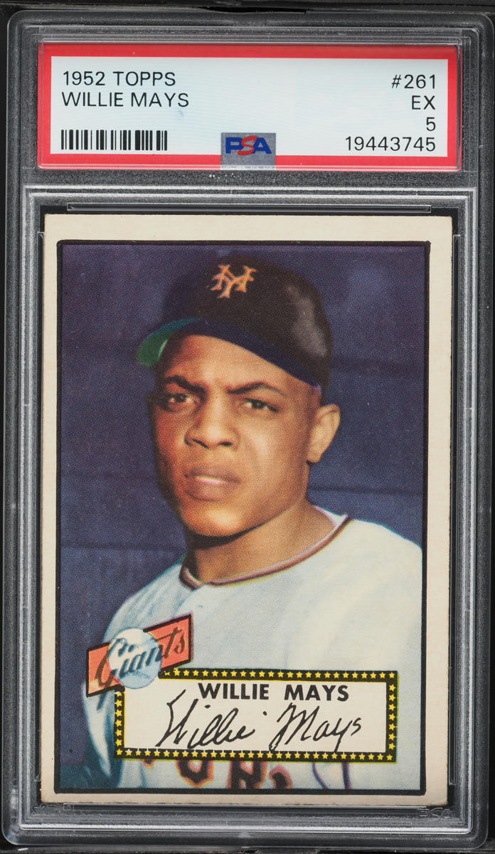 1952 Topps Willie Mays #261 PSA 5 EX