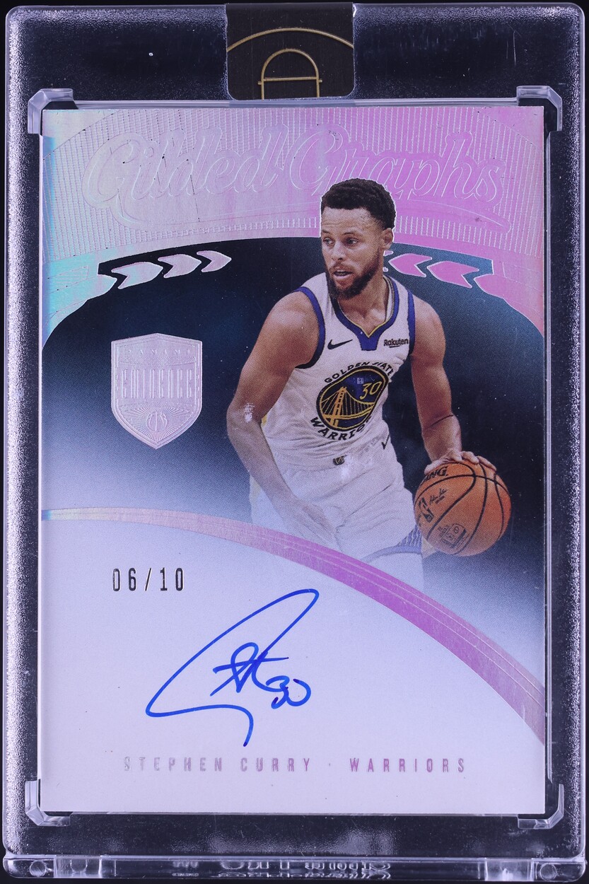 2019 Panini Eminence Gilded Graphs Stephen Curry AUTO /10 #GG-SCY