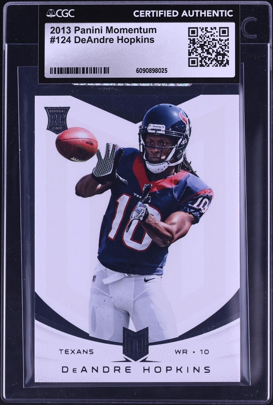 DeAndre Hopkins #124 2013 Panini Momentum Football Rookie Signatures