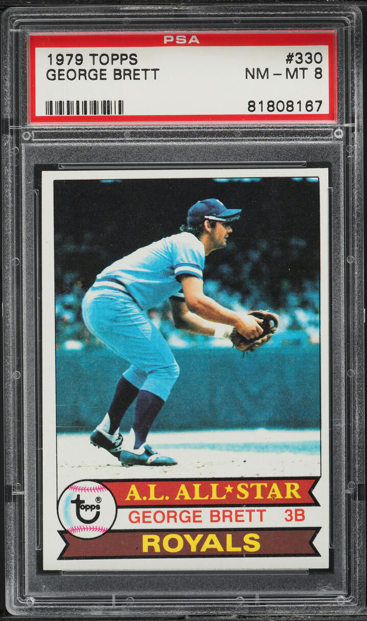 1979 Topps George Brett #330 PSA 8 NM-MT