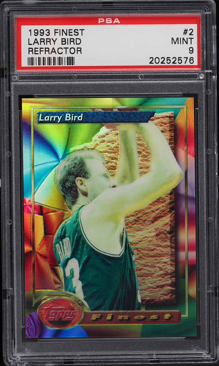 Larry Bird 1993 Topps Finest #2 Refractor Price Guide