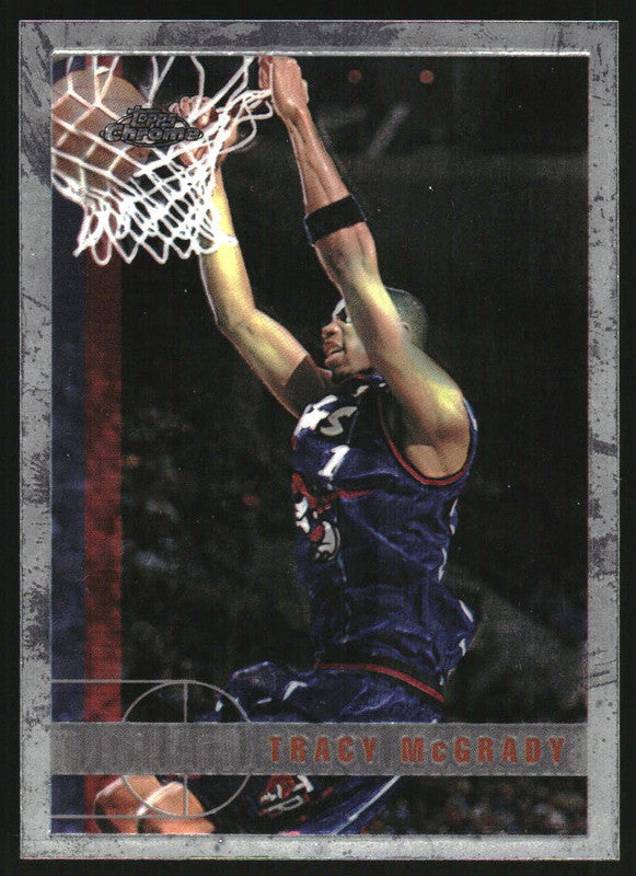 1997-98 Topps Chrome #125 Tracy McGrady RC Rookie