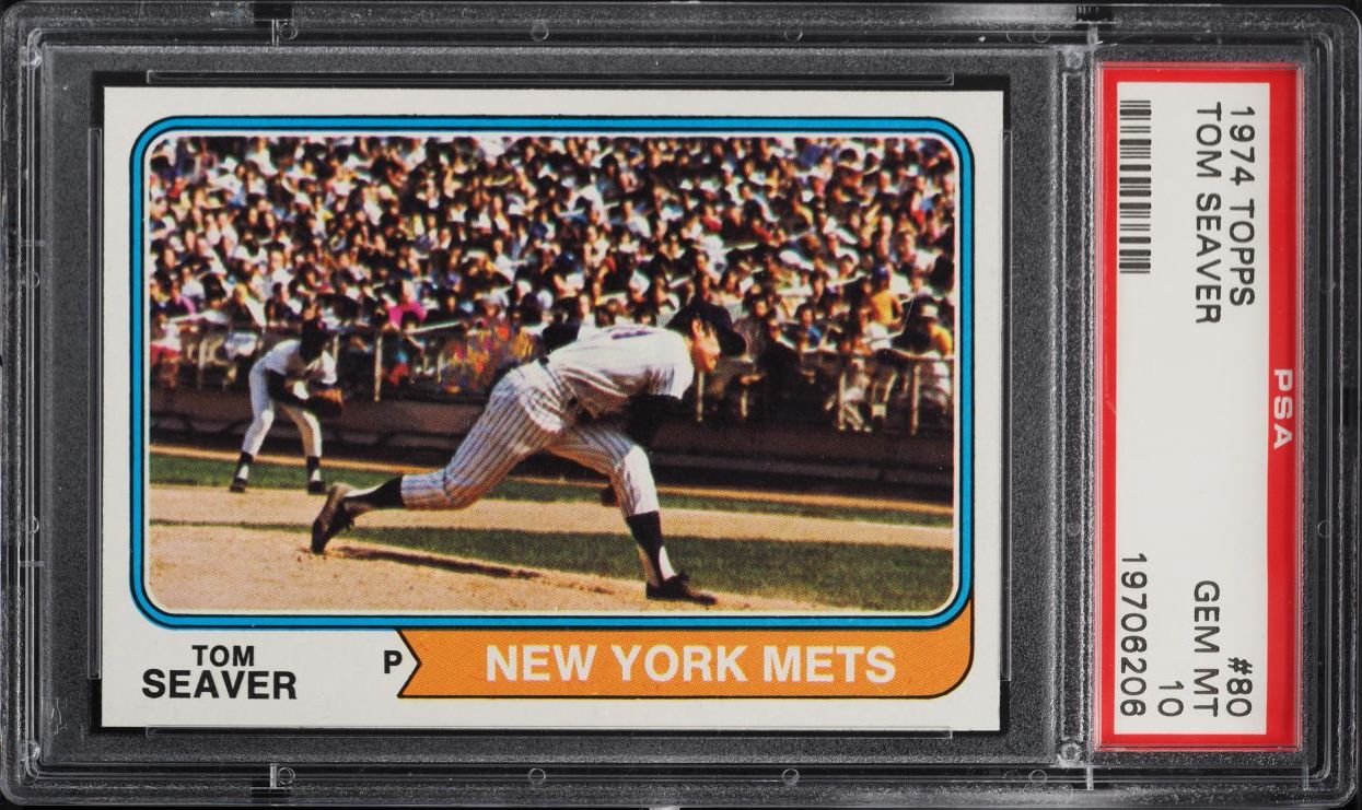 1974 Topps Tom Seaver #80 PSA 10 GEM MINT