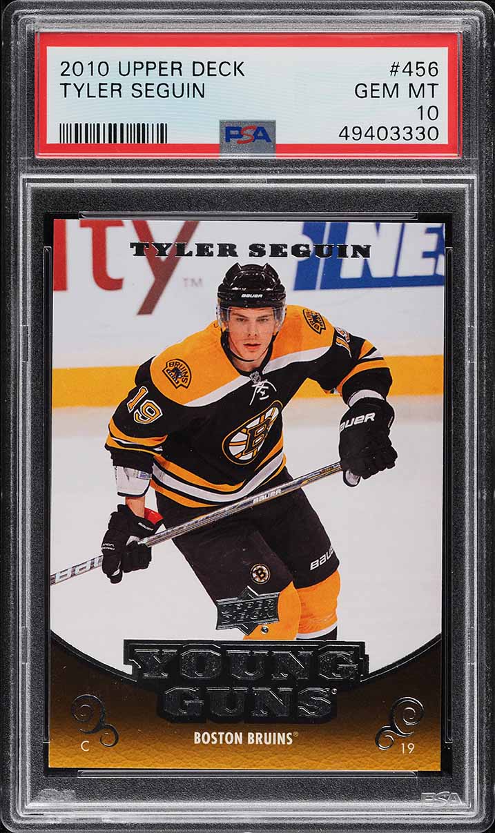 2010 Upper Deck Young Guns Tyler Seguin ROOKIE #456 PSA 10 GEM MINT
