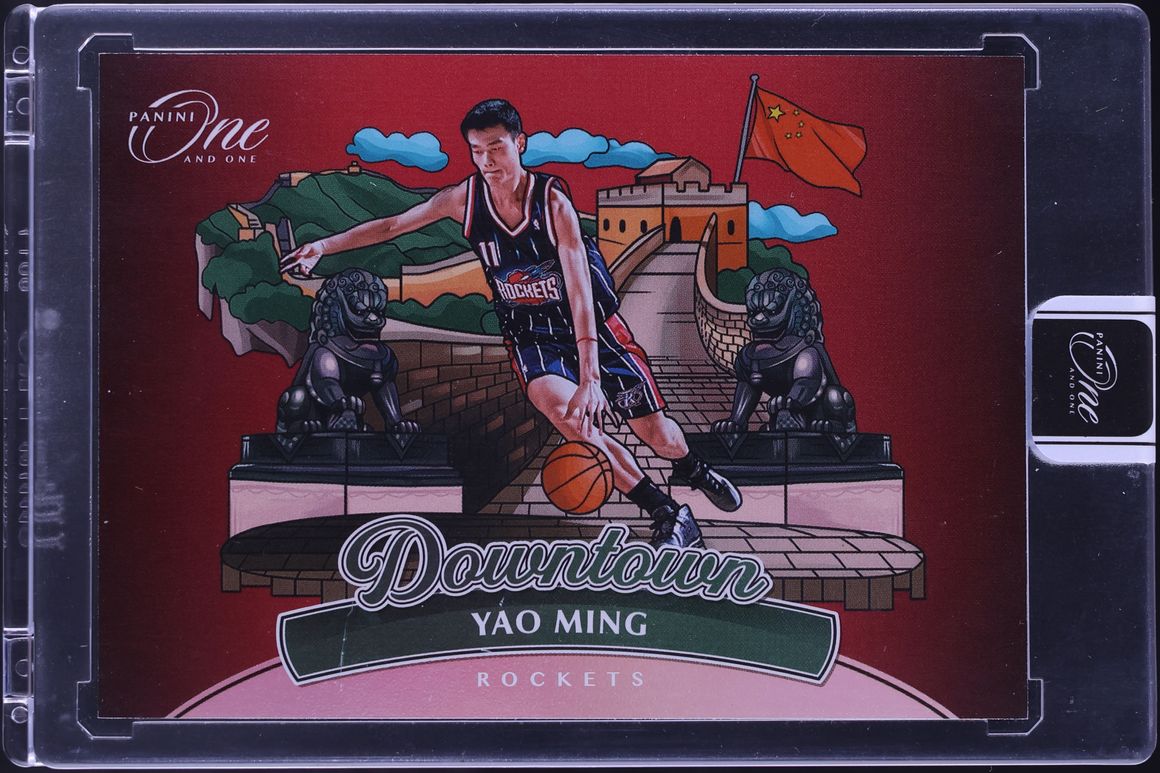 2023 Panini One And One Downtown Variation Yao Ming #4
