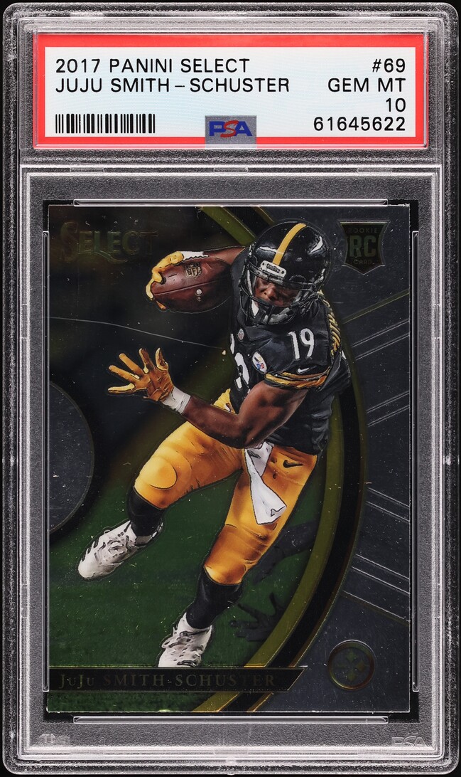 2017 Select Concourse JuJu Smith-Schuster ROOKIE #69 PSA 10 GEM MINT