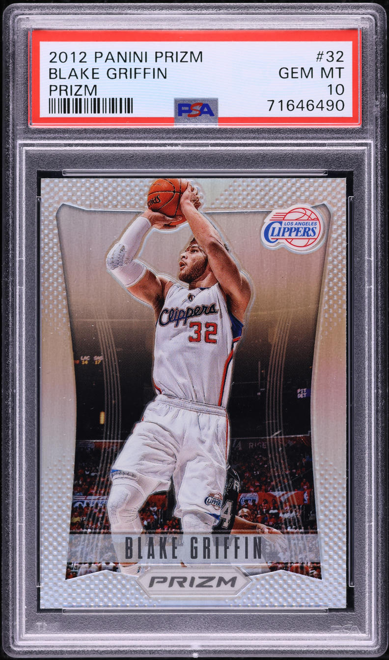 2012 Panini Prizm Silver Blake Griffin #32 PSA 10 GEM MINT