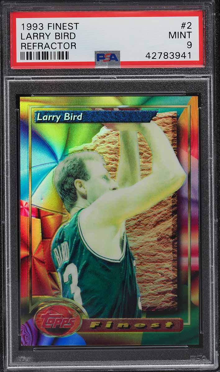 Larry Bird 1993 Topps Finest #2 Refractor Price Guide - Sports