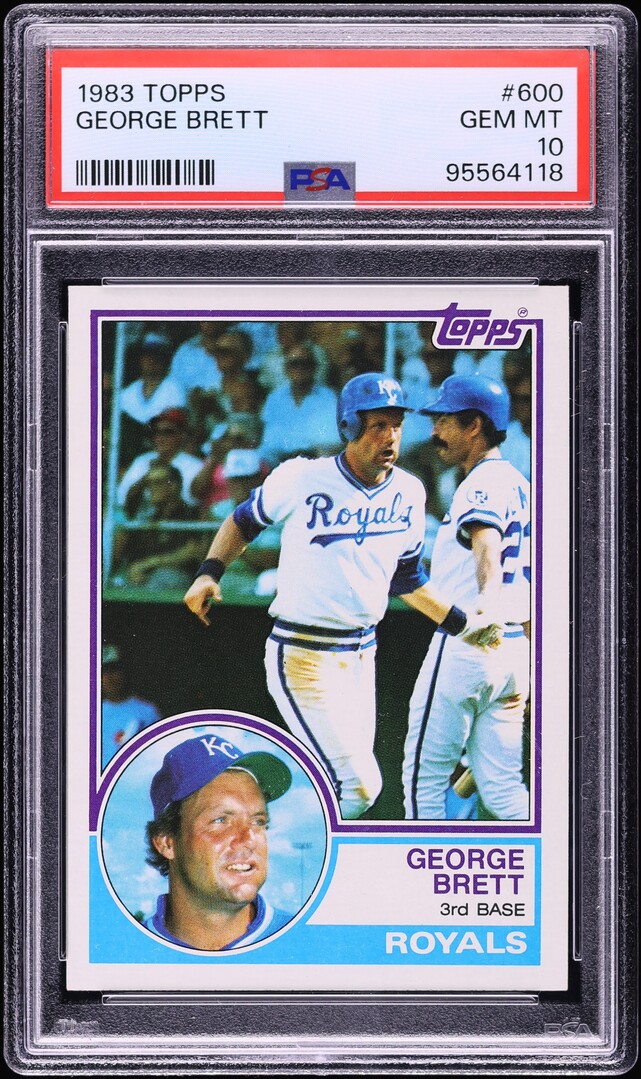 1983 Topps George Brett #600 PSA 10 GEM MINT