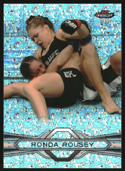 2013 Topps Finest Refractors #30 Ronda Rousey
