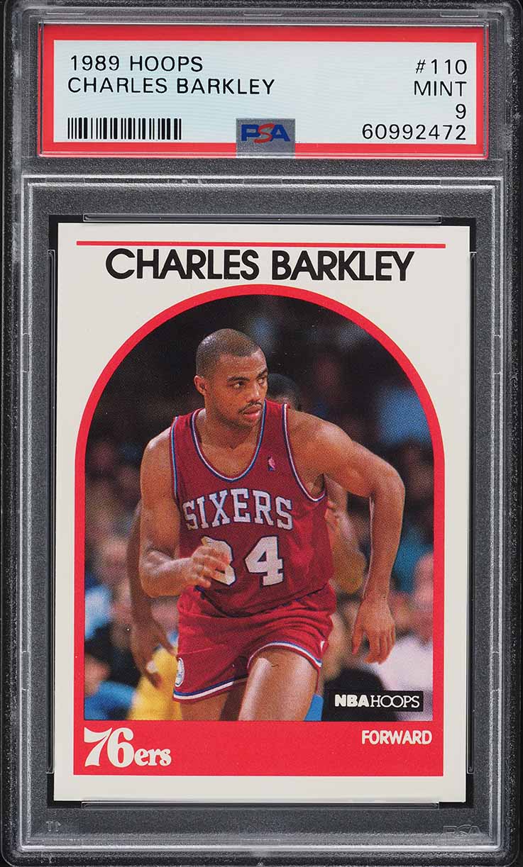 1989 Hoops Charles Barkley #110 PSA 9 MINT