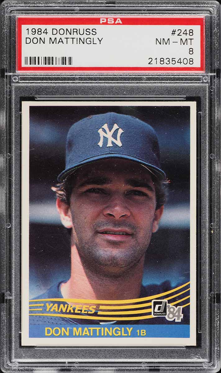 1984 Donruss Don Mattingly ROOKIE #248 PSA 8 NM-MT