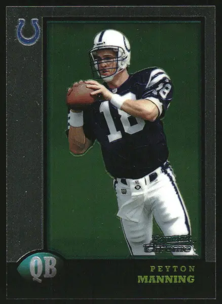 1998 Bowman Chrome Preview #BCP1 Peyton Manning RC