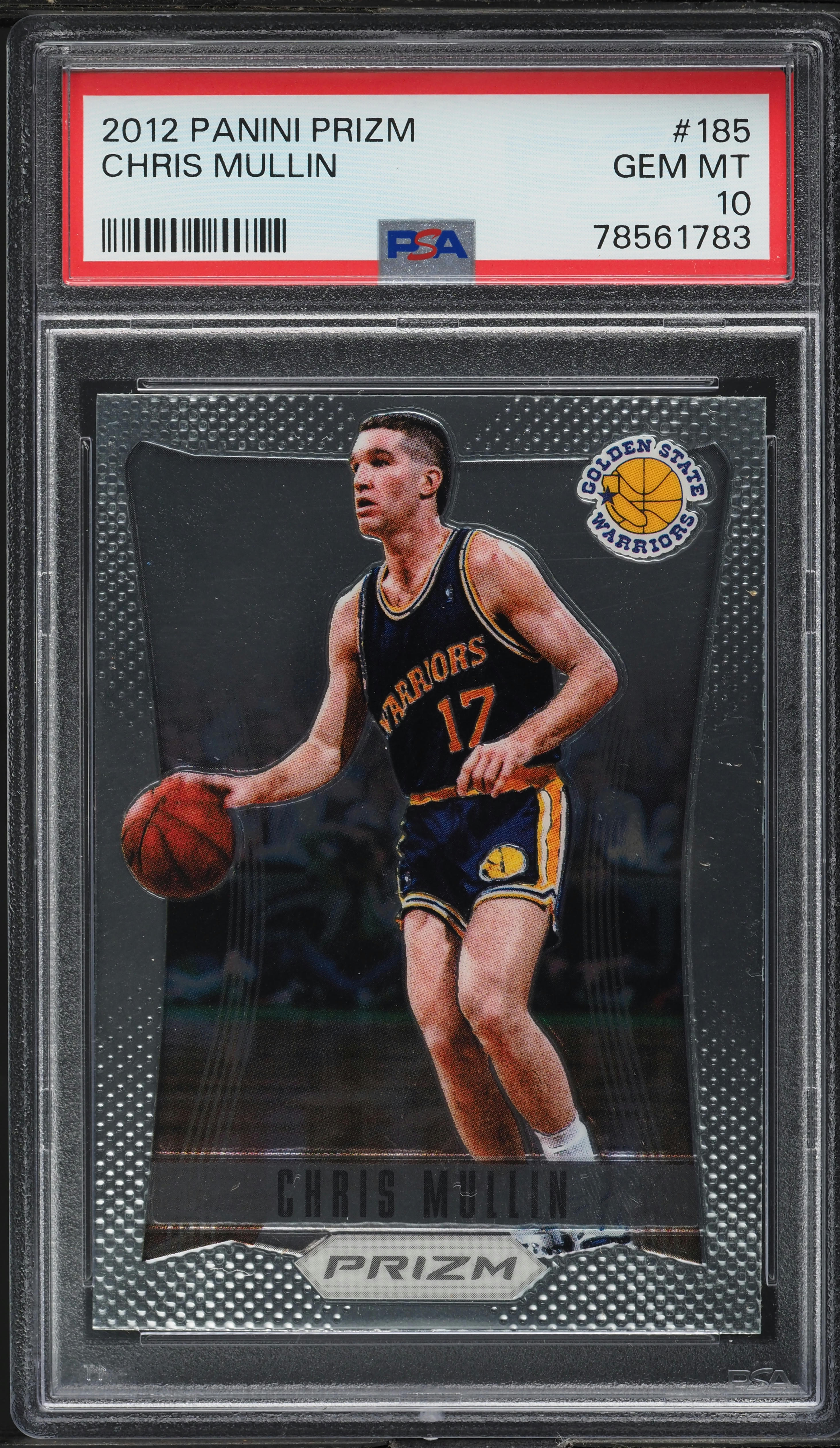 2012 Panini Prizm Chris Mullin #185 PSA 10 GEM MINT