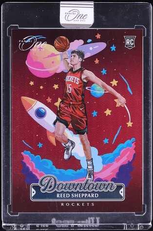2024 Panini One And One Downtown Reed Sheppard ROOKIE #19