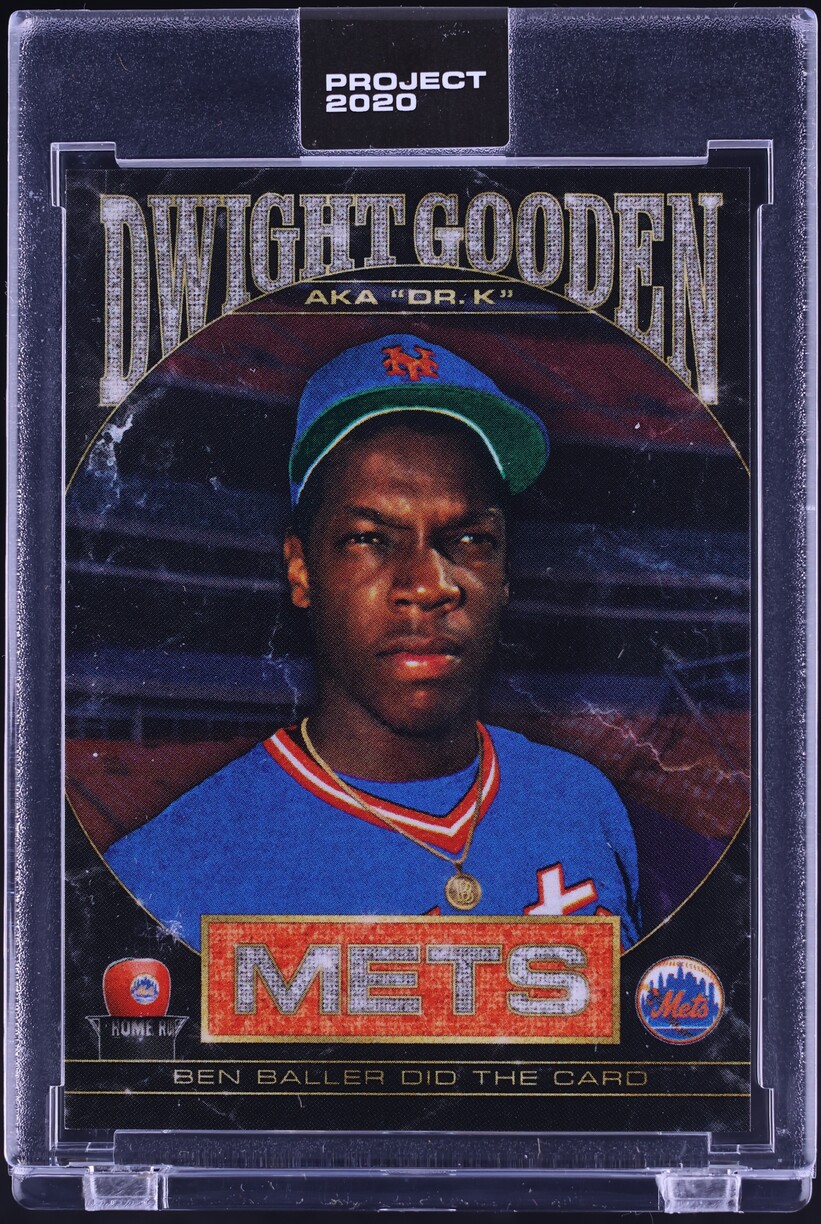 2020 Topps Project 2020 By Ben Baller Dwight Gooden #86
