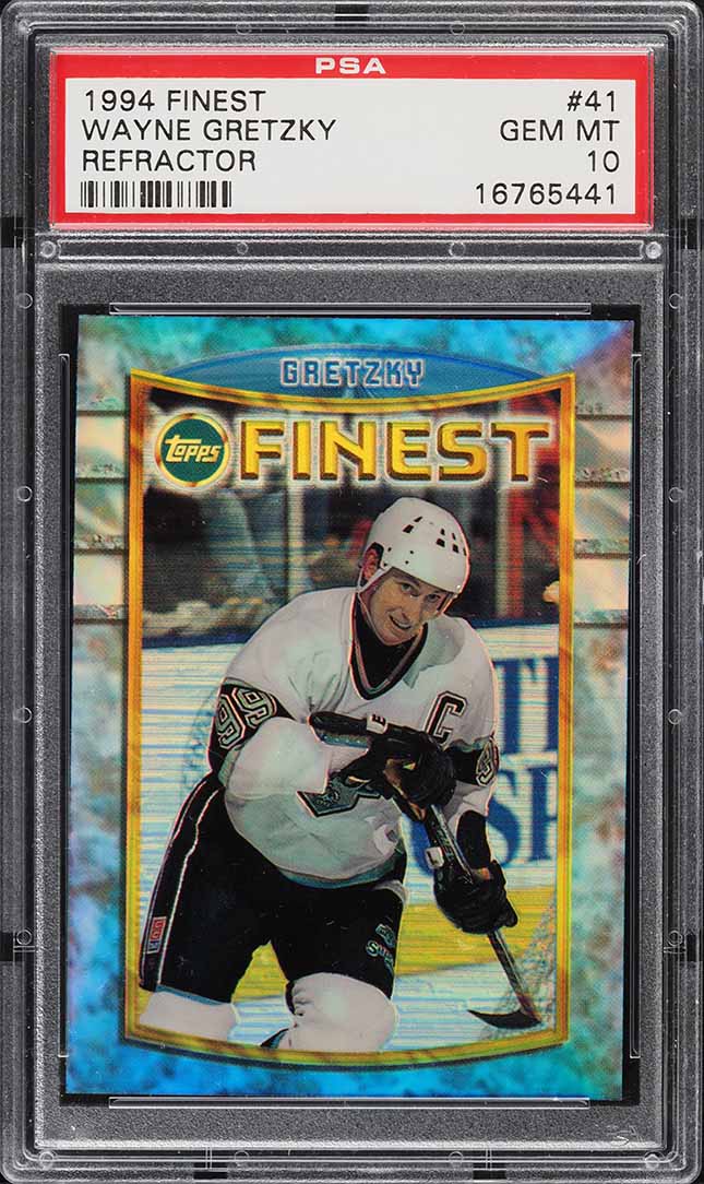 1994 Finest Refractor Wayne Gretzky #41 PSA 10 GEM MINT